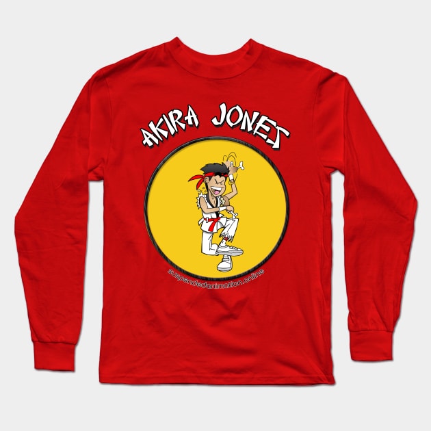 Akira Jones Long Sleeve T-Shirt by tyrone_22